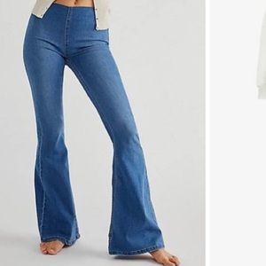 Free people flared jeans like new